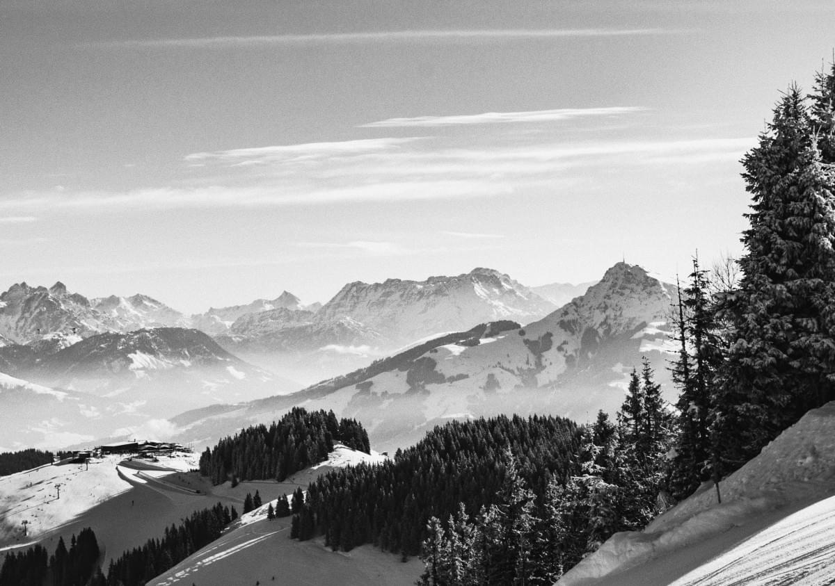 Ein Chalet gehört in die Berge.